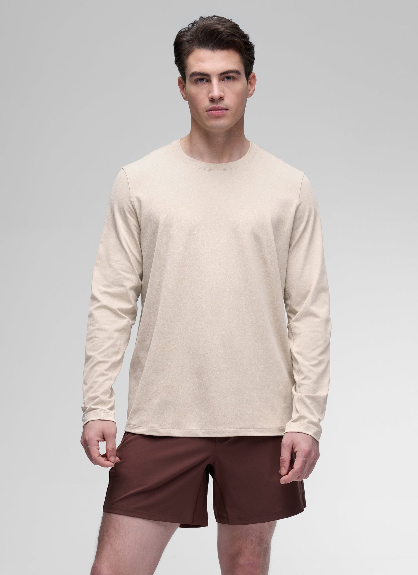 Cloud Jersey Crewneck Long Sleeve Shirts
