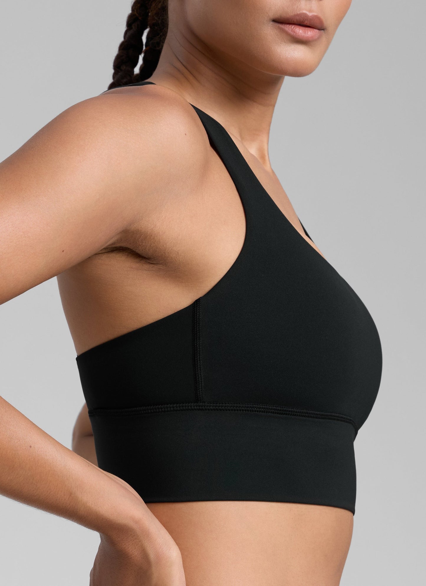 Nakedfeel Longline Criss Cross Back Bra