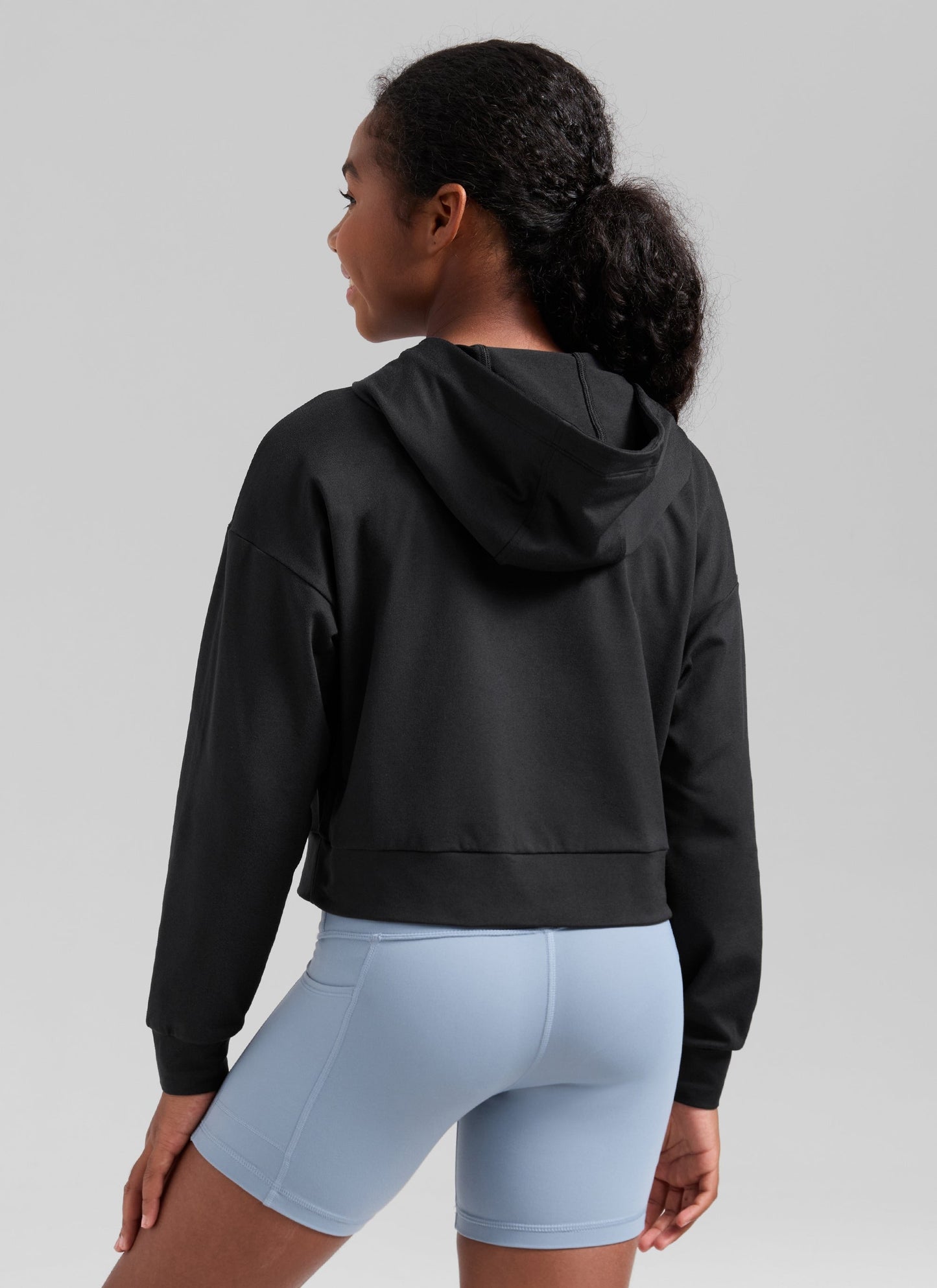 Girls Cloud Jersey Pullover Hoodie