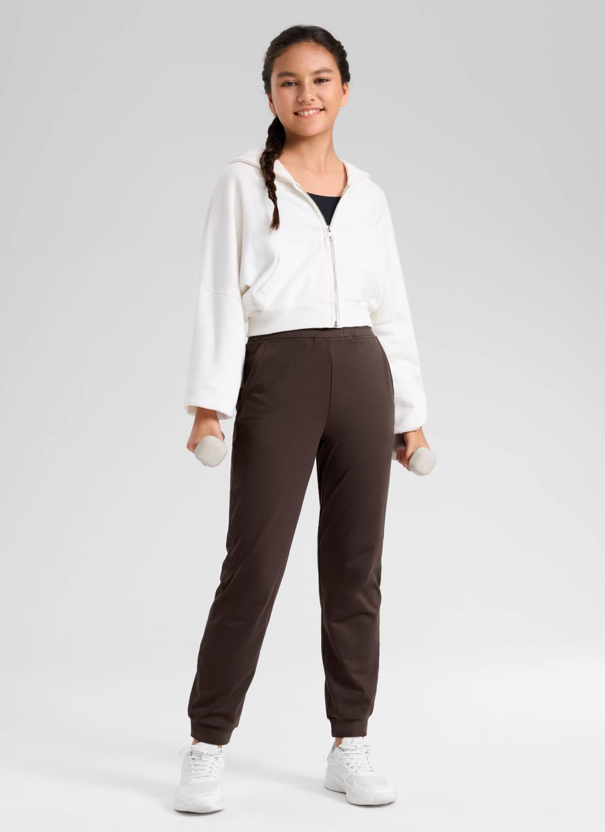 Girls Cloud Jersey Pocket Jogger