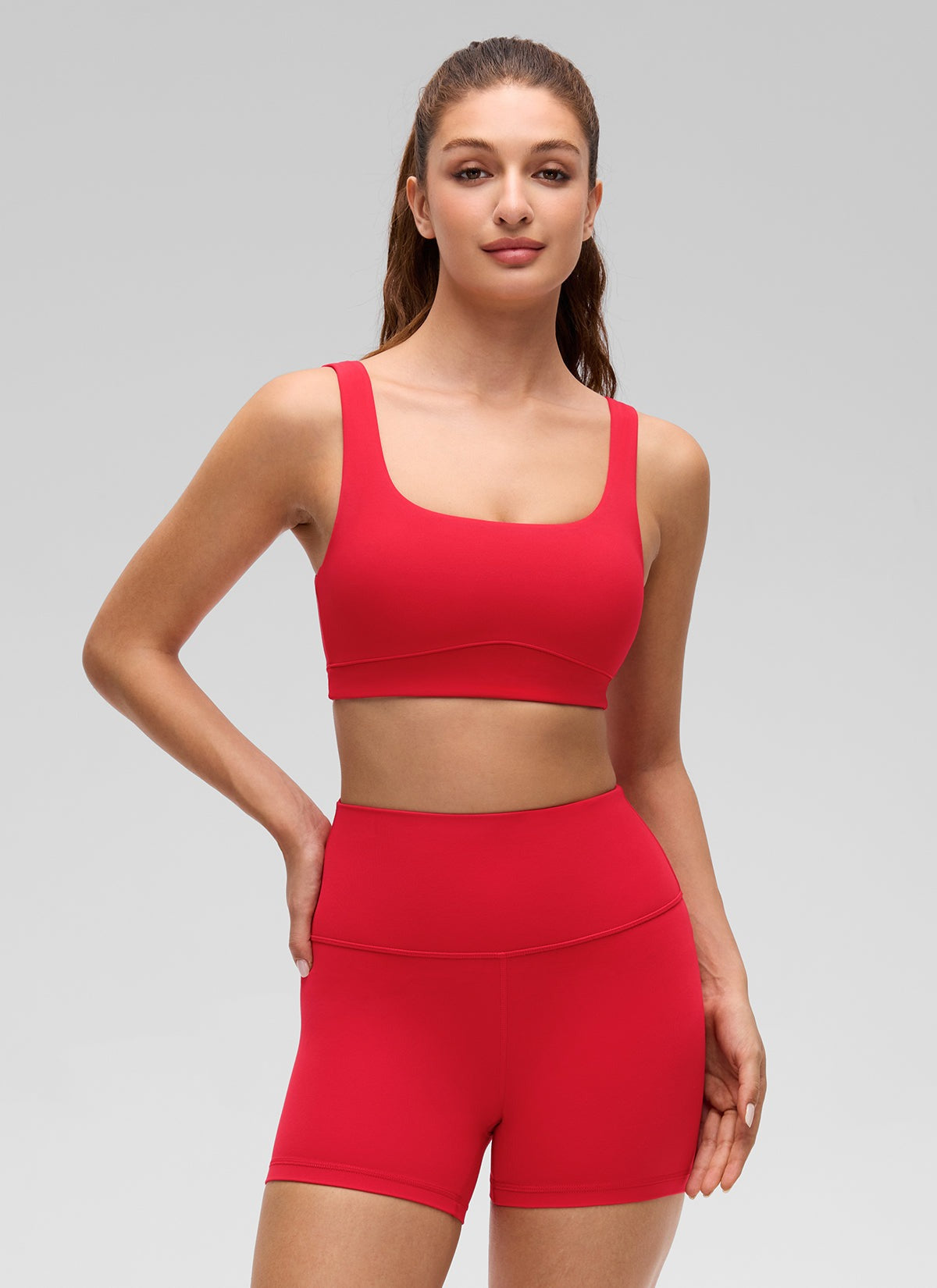 Butterluxe U Back Wide Straps Sports Bra