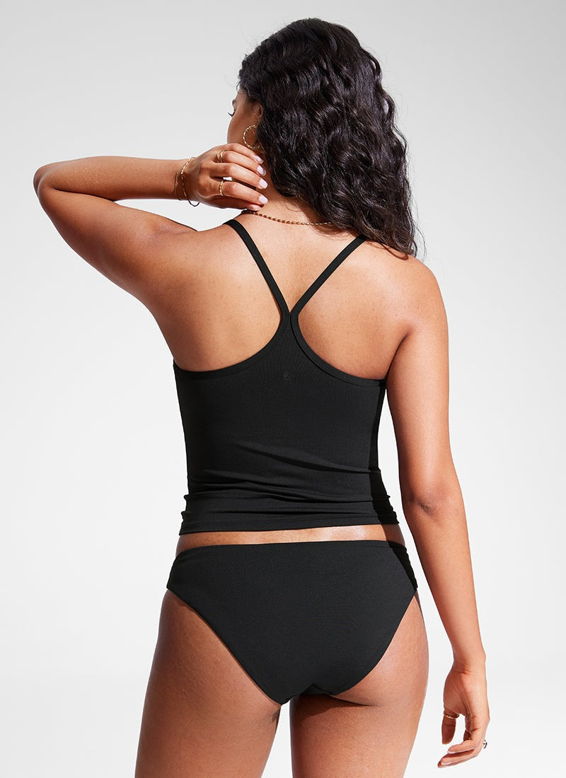 Sunshine Racerback Spaghetti Strap Tankini