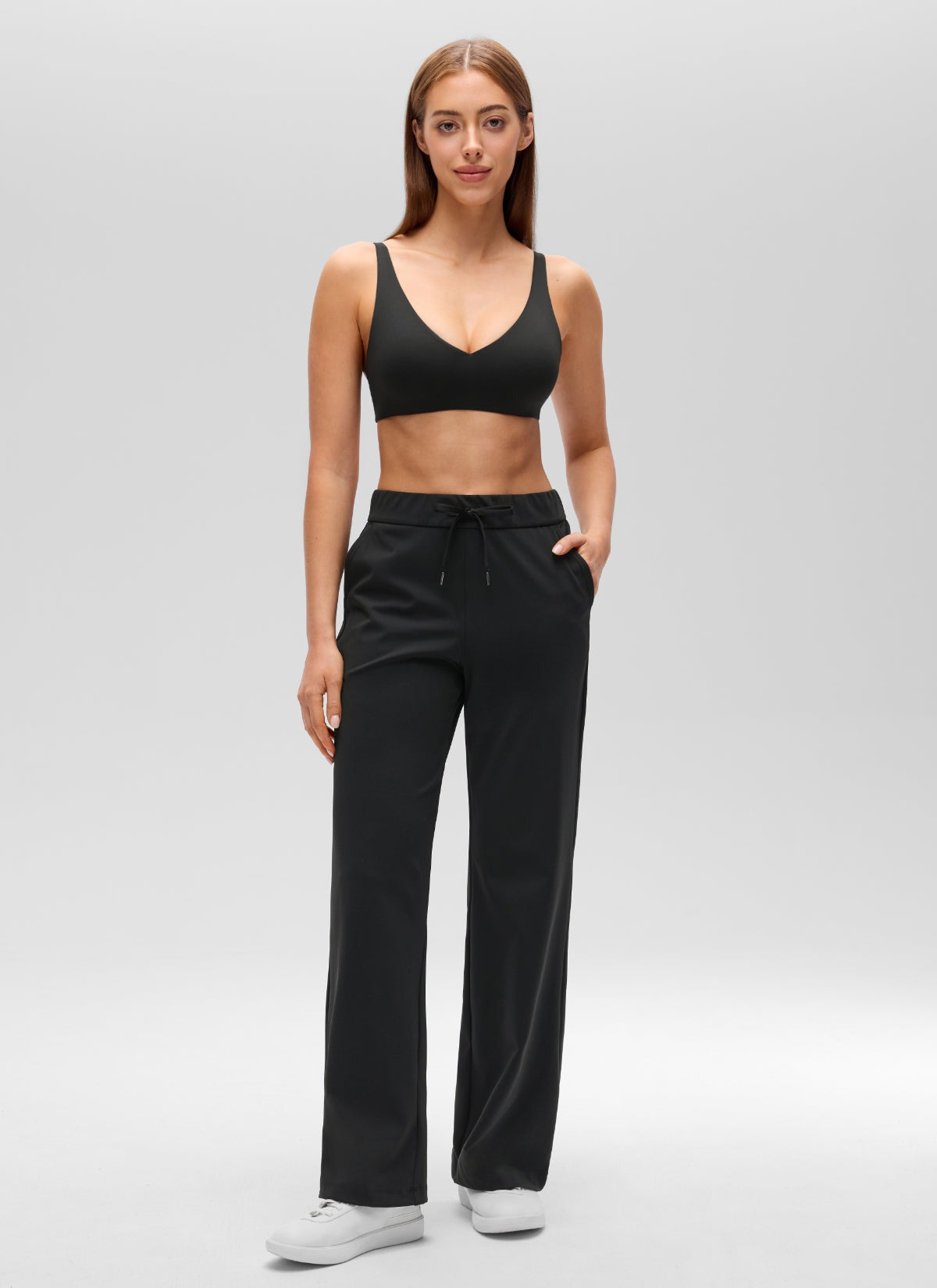 Softhold Double Lined Deep V Bralette