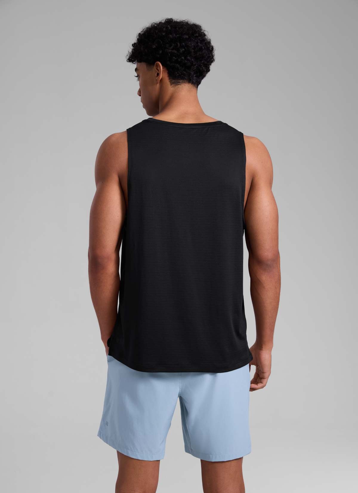 Lightweight Side Slits Narrow Shoulder Tank
