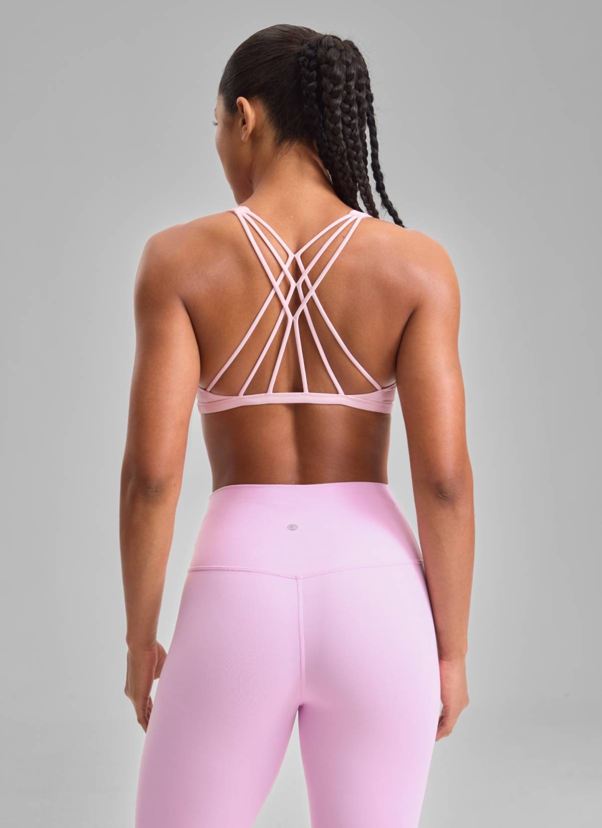 Nakedfeel Low Cut Strappy Bra (6 Straps)