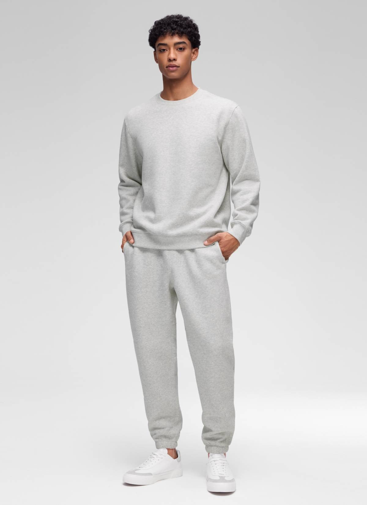 Fleece Lined Pullover Sweatshirt