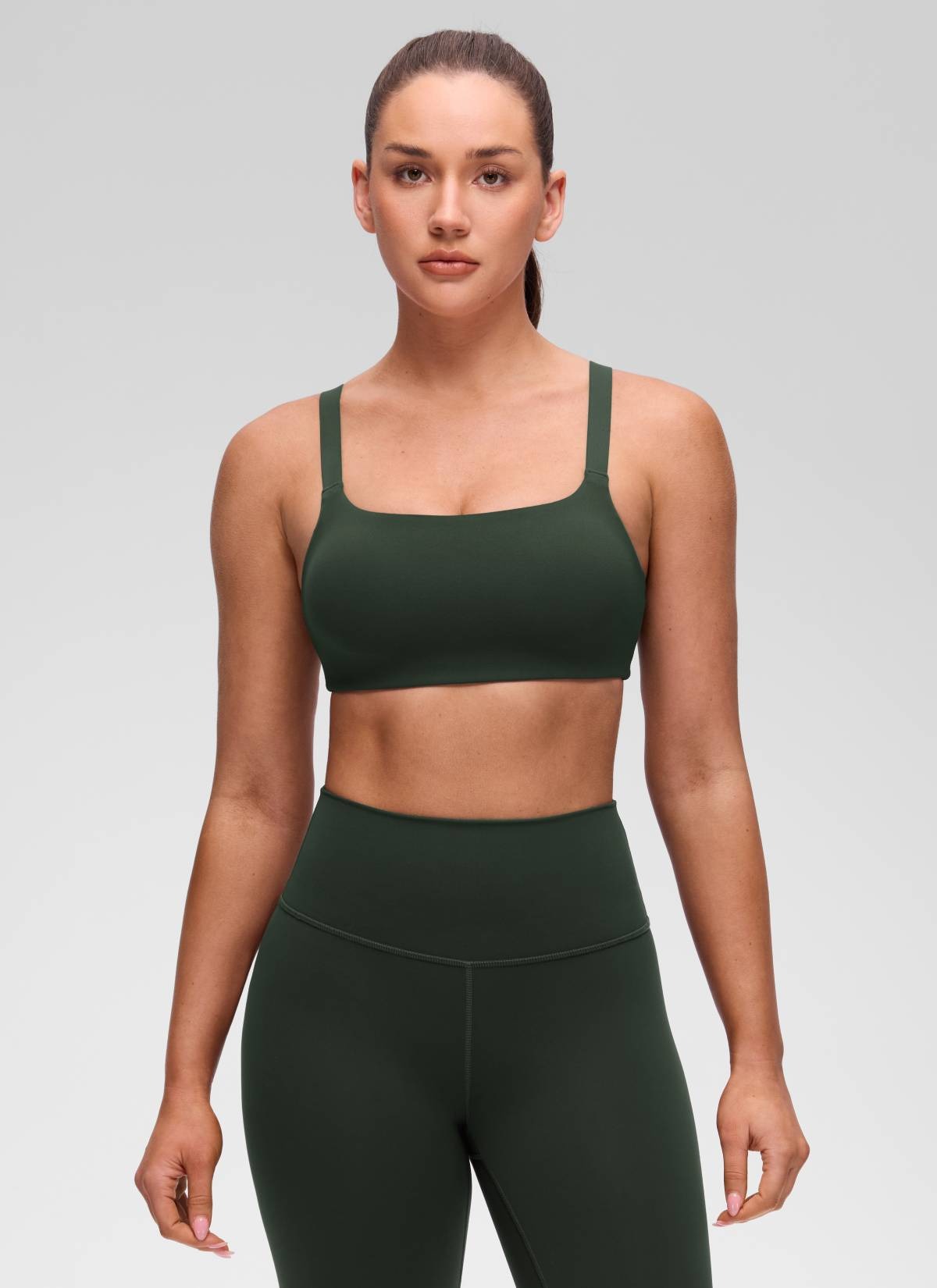 Butterluxe Adjustable Wide Strap Sports Bra