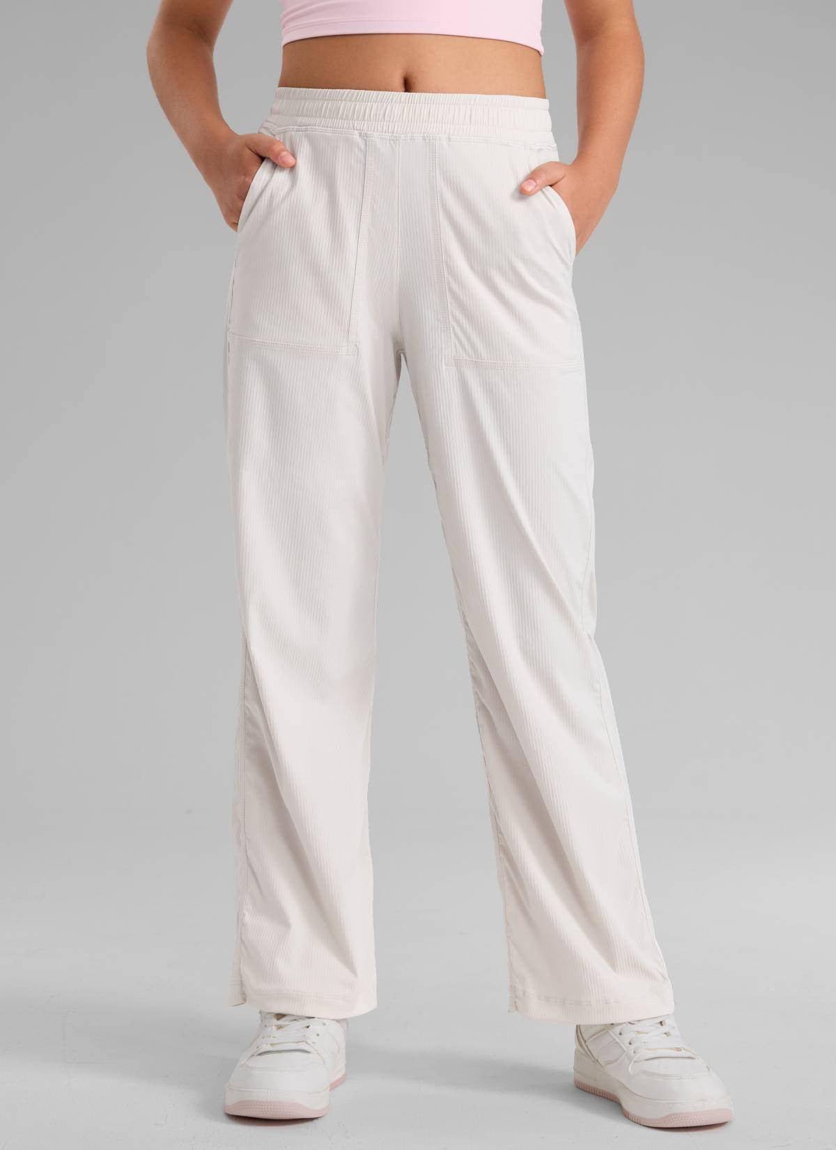 Girls Lightweight Straight Leg Pocket Pant