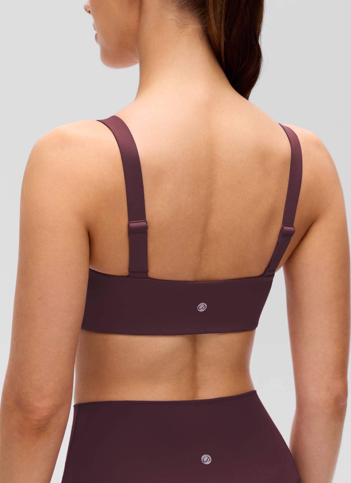 Butterluxe Adjustable Wide Strap Sports Bra