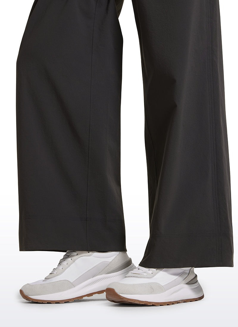 Stretch Wide Leg Casual Pant 30"