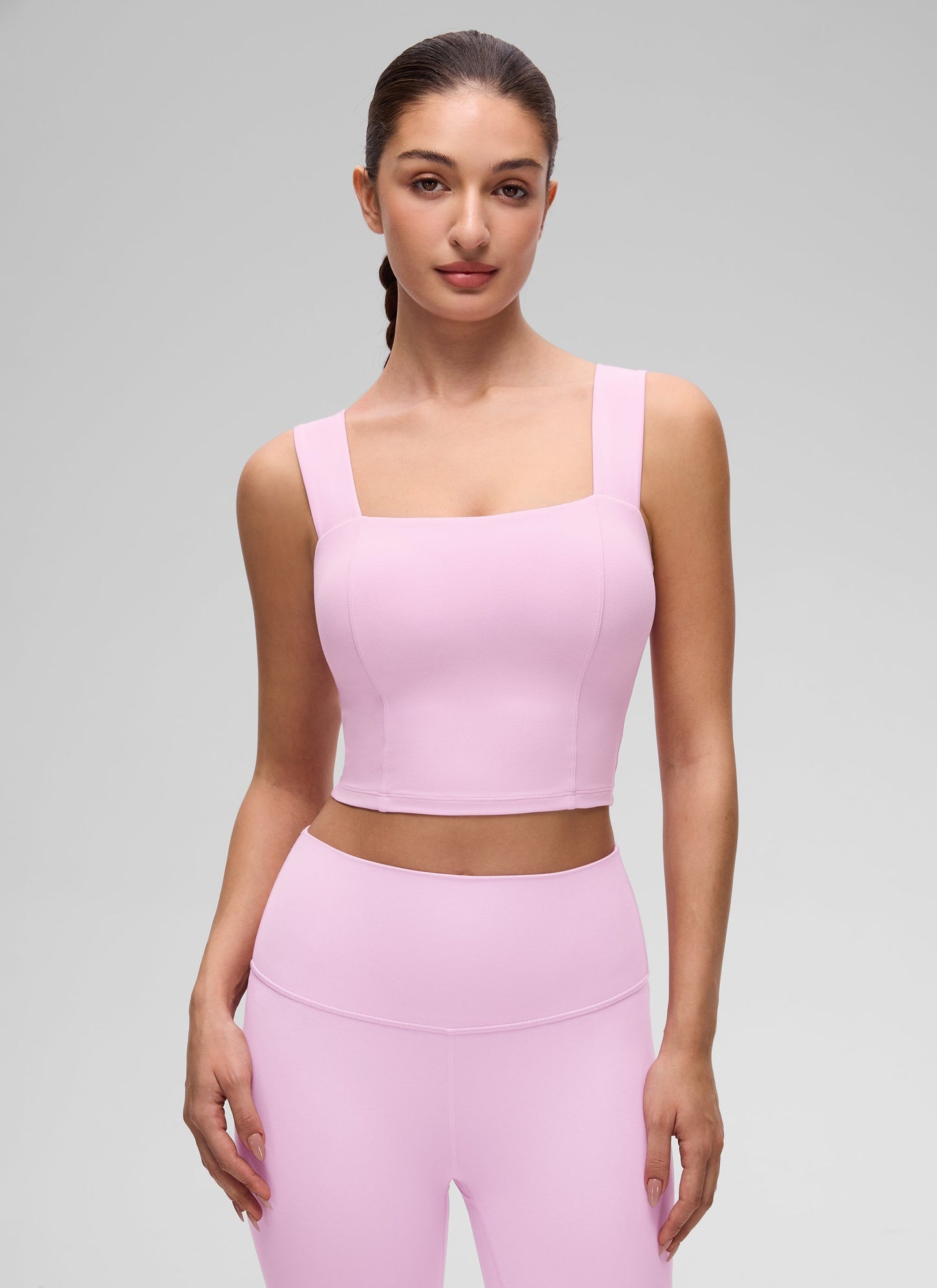 Butterluxe Wide Straps Built in Bra Tank