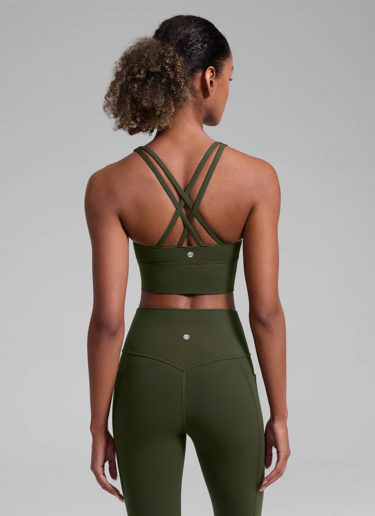 Nakedfeel Longline Criss Cross Back Bra