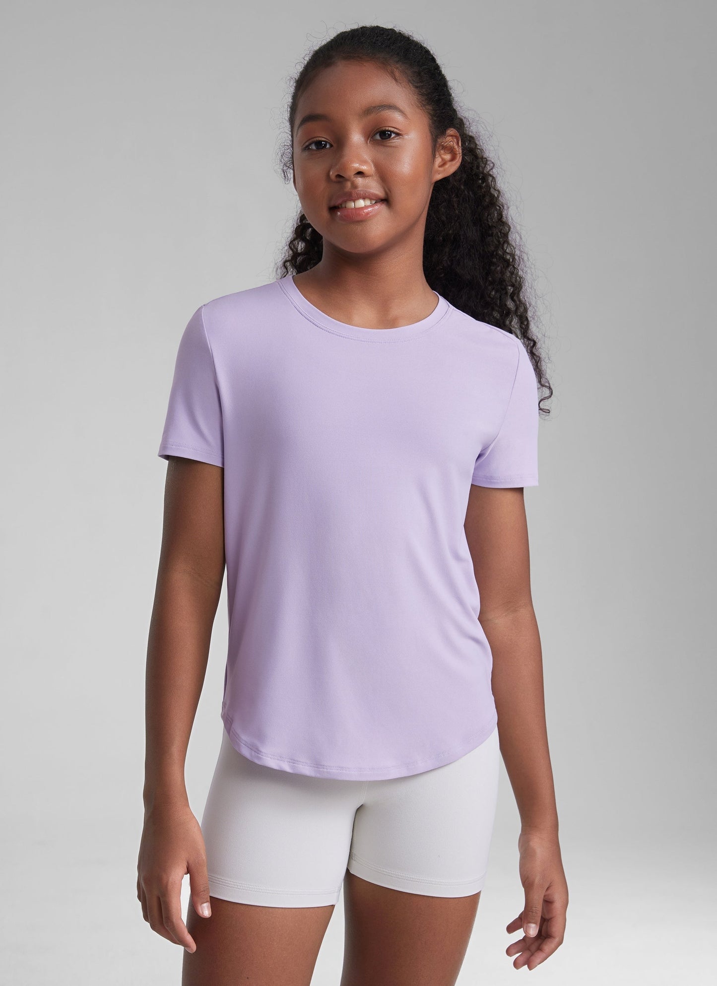 Girls Cloudweight Athletic Short Sleeve