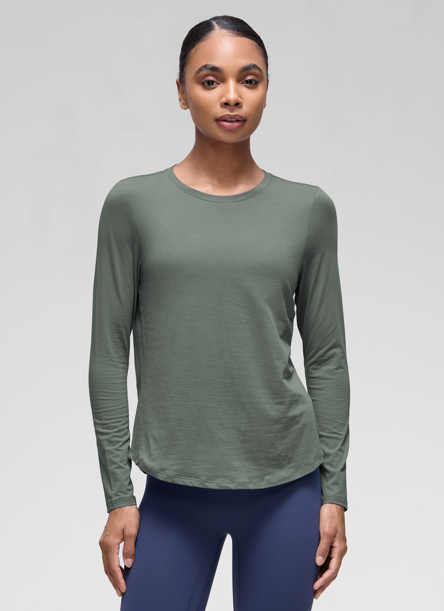 INNOPHRA Pima Cotton Nightwear Comfy Long Sleeve
