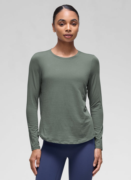 INNOPHRA Pima Cotton Nightwear Comfy Long Sleeve