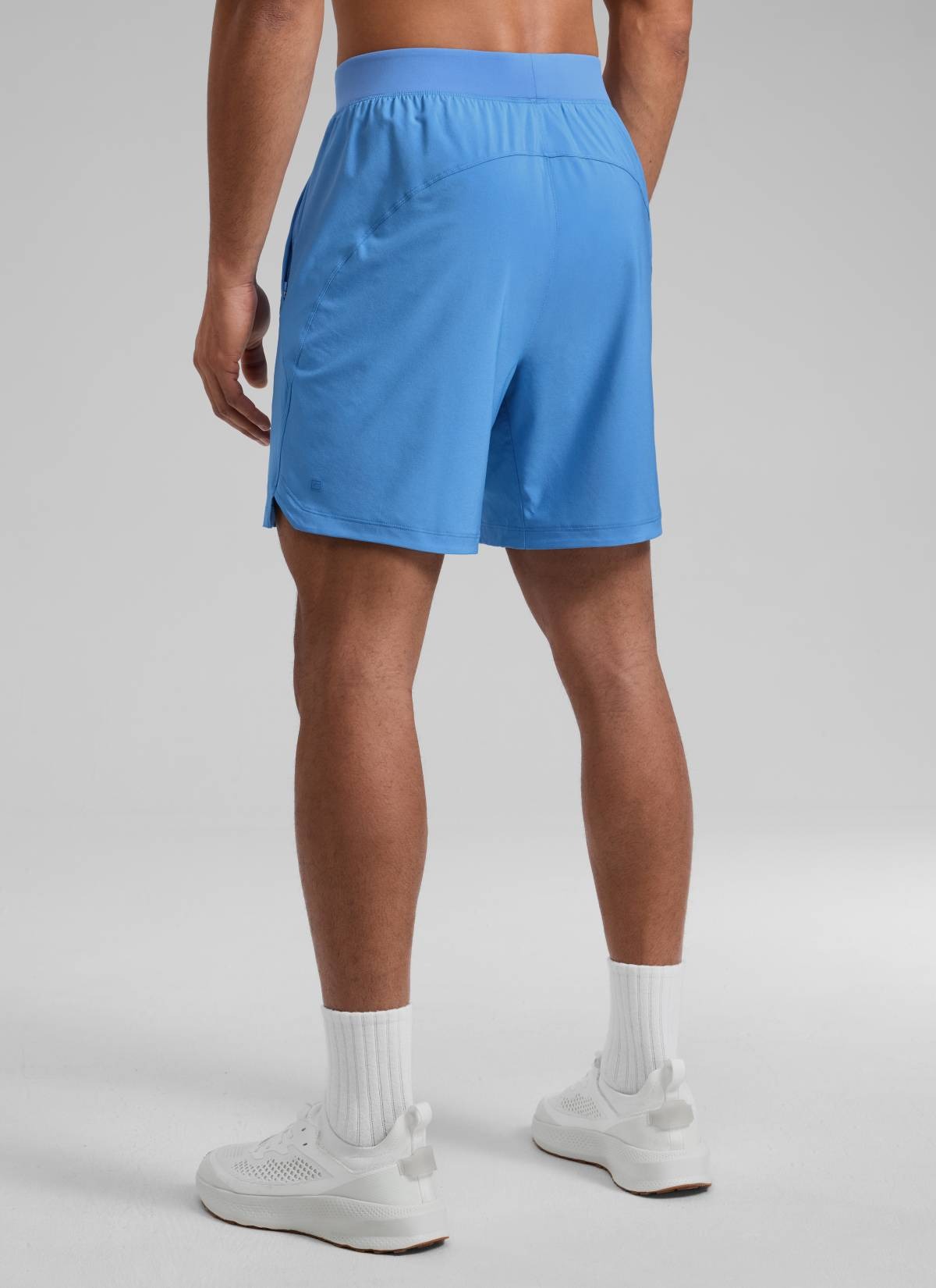 Feathery-Fit Soft Linerless Split Shorts 7"