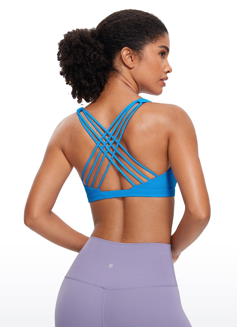 Nakedfeel Low Cut Strappy Bra (8 Straps)