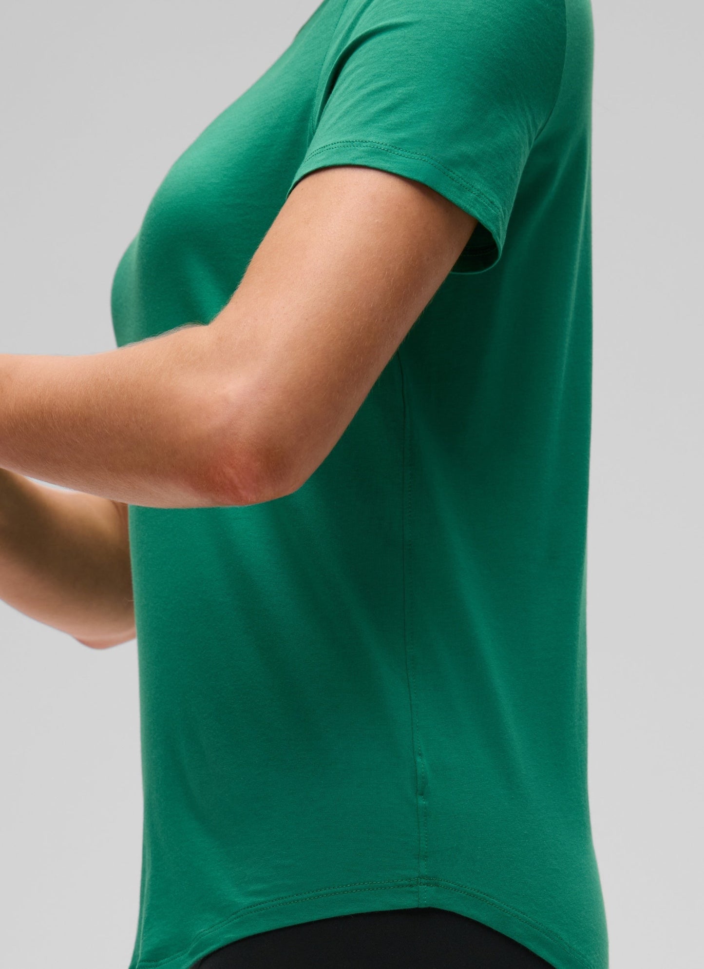 Pima Cotton Round Neck Short Sleeve