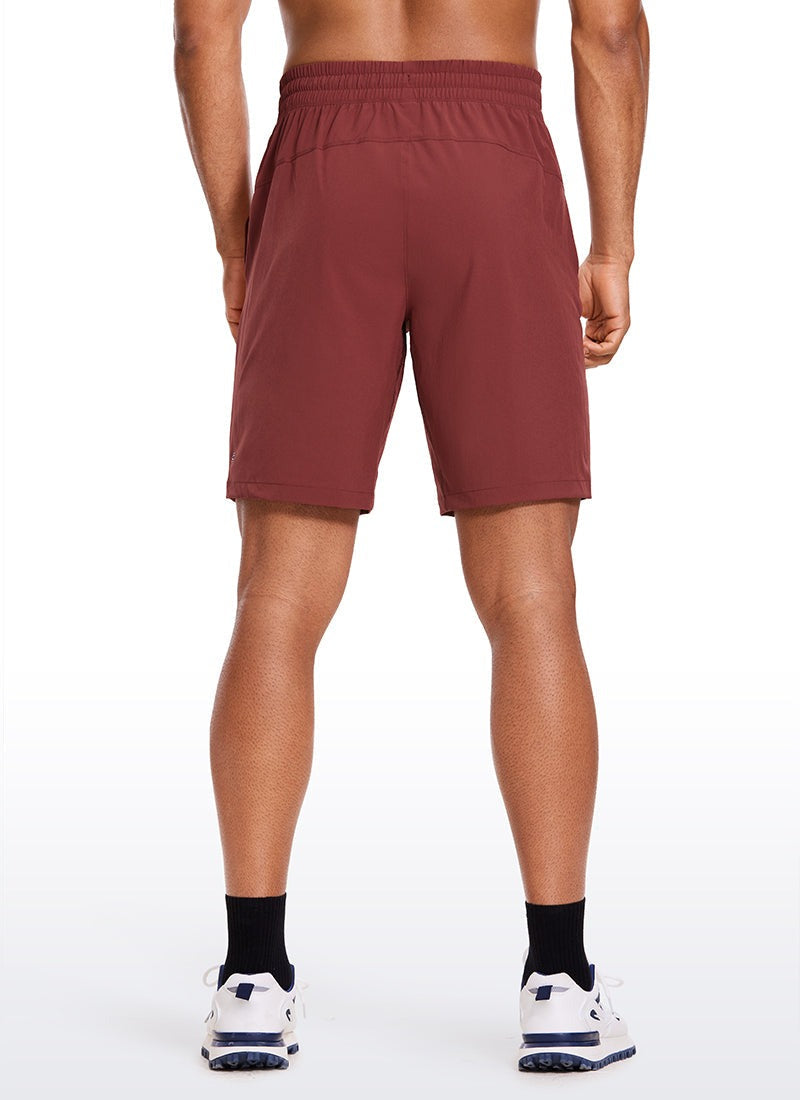 Feathery-Fit Linerless Athletic Shorts 9''