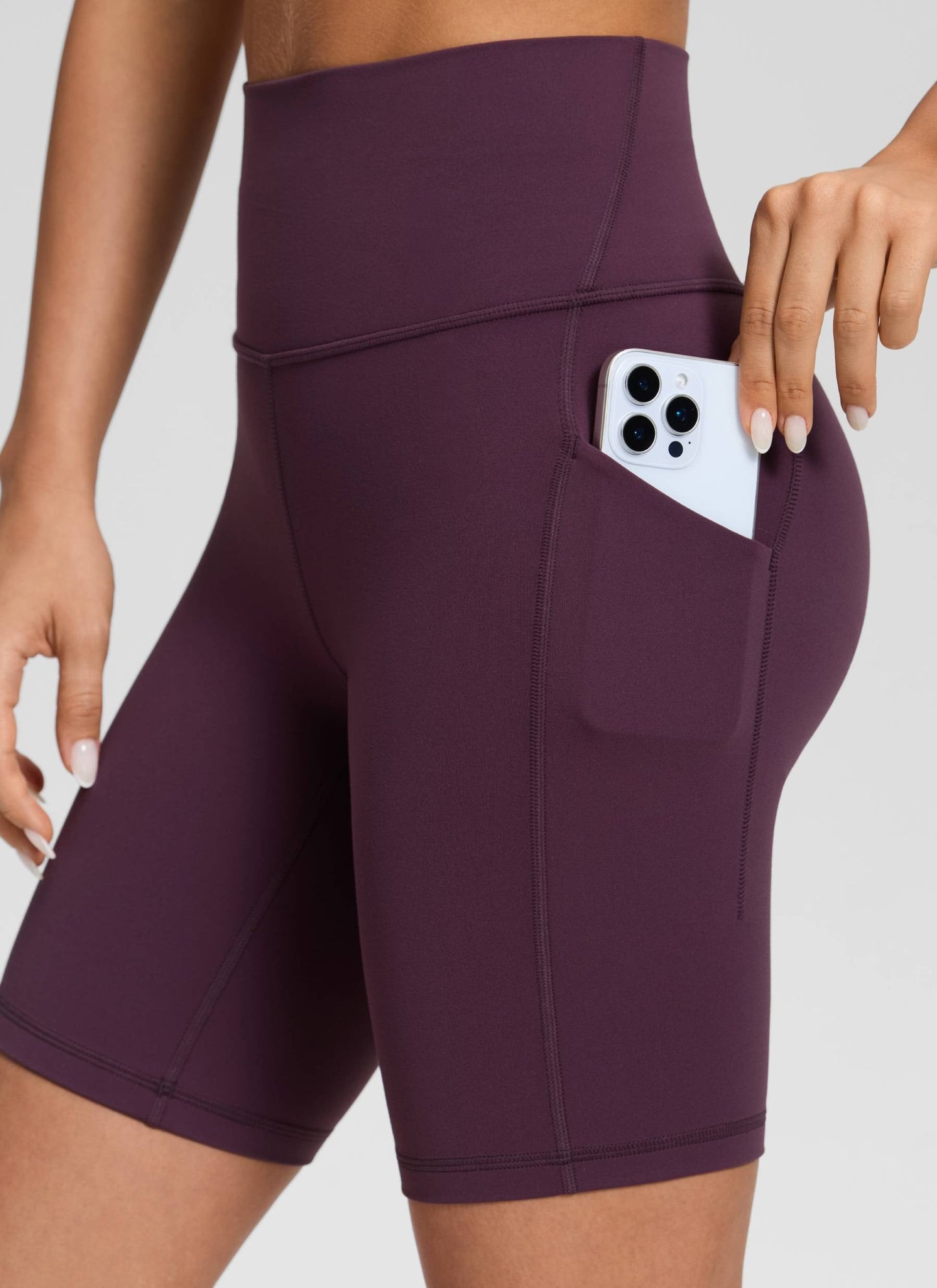 Butterluxe Pocket Yoga Shorts 8''