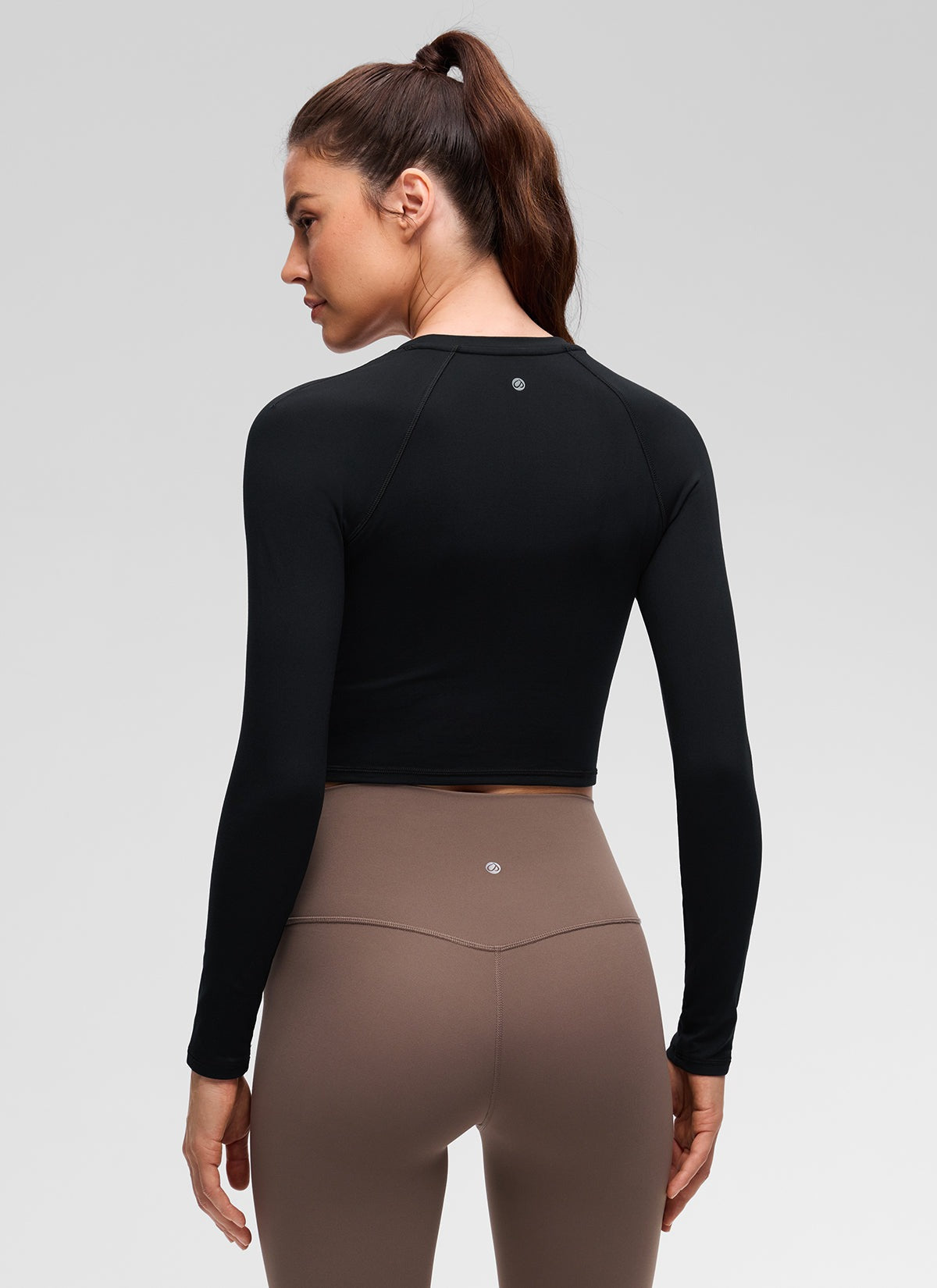 Brushed Feeling Crew Neck Raglan Long Sleeve