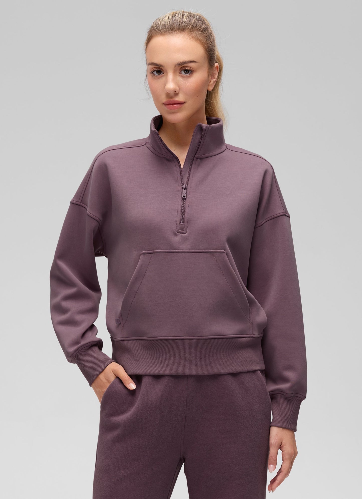 SoftAura Half Zip Pullover Sweatshirt