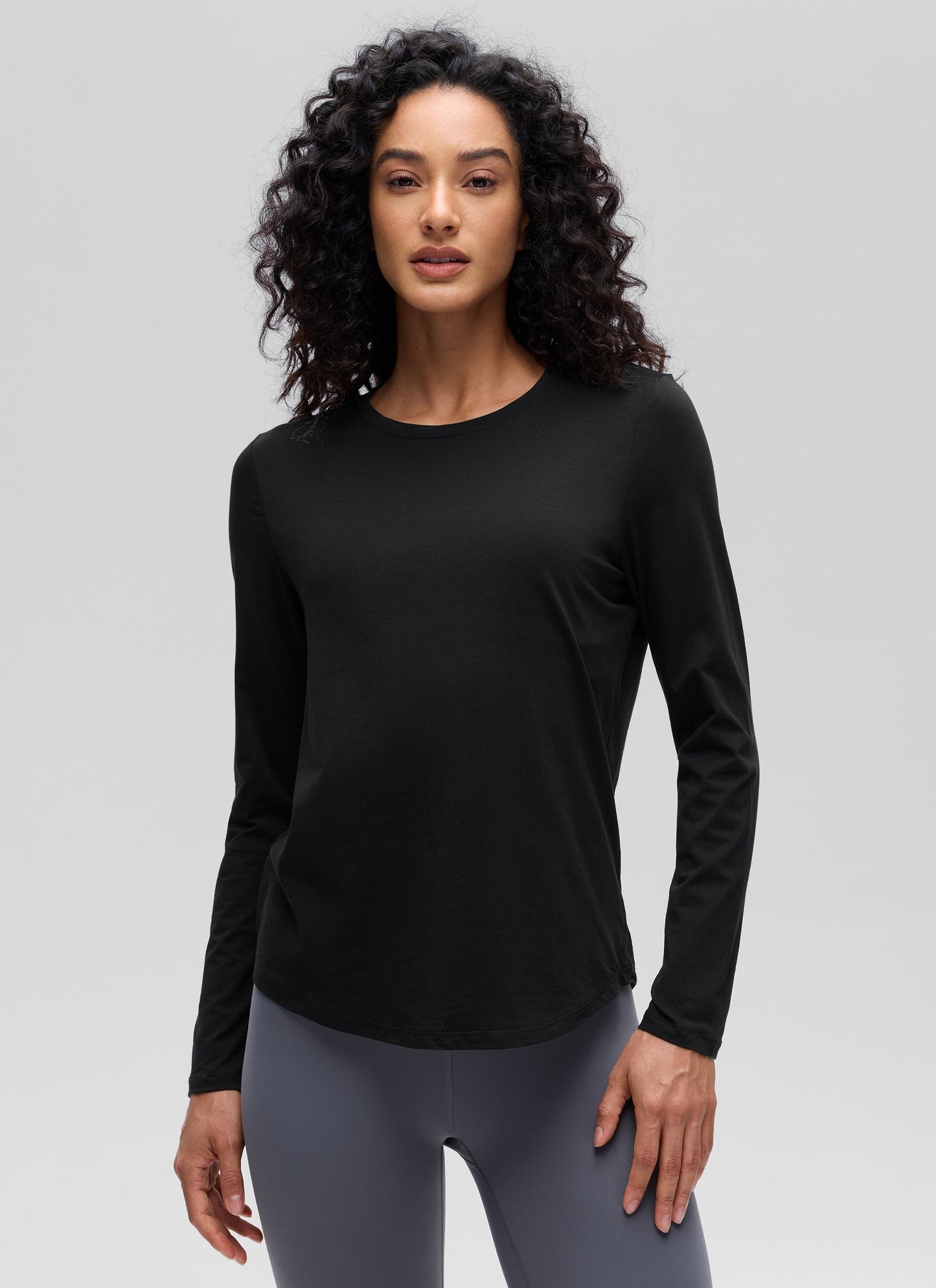 INNOPHRA Pima Cotton Nightwear Comfy Long Sleeve