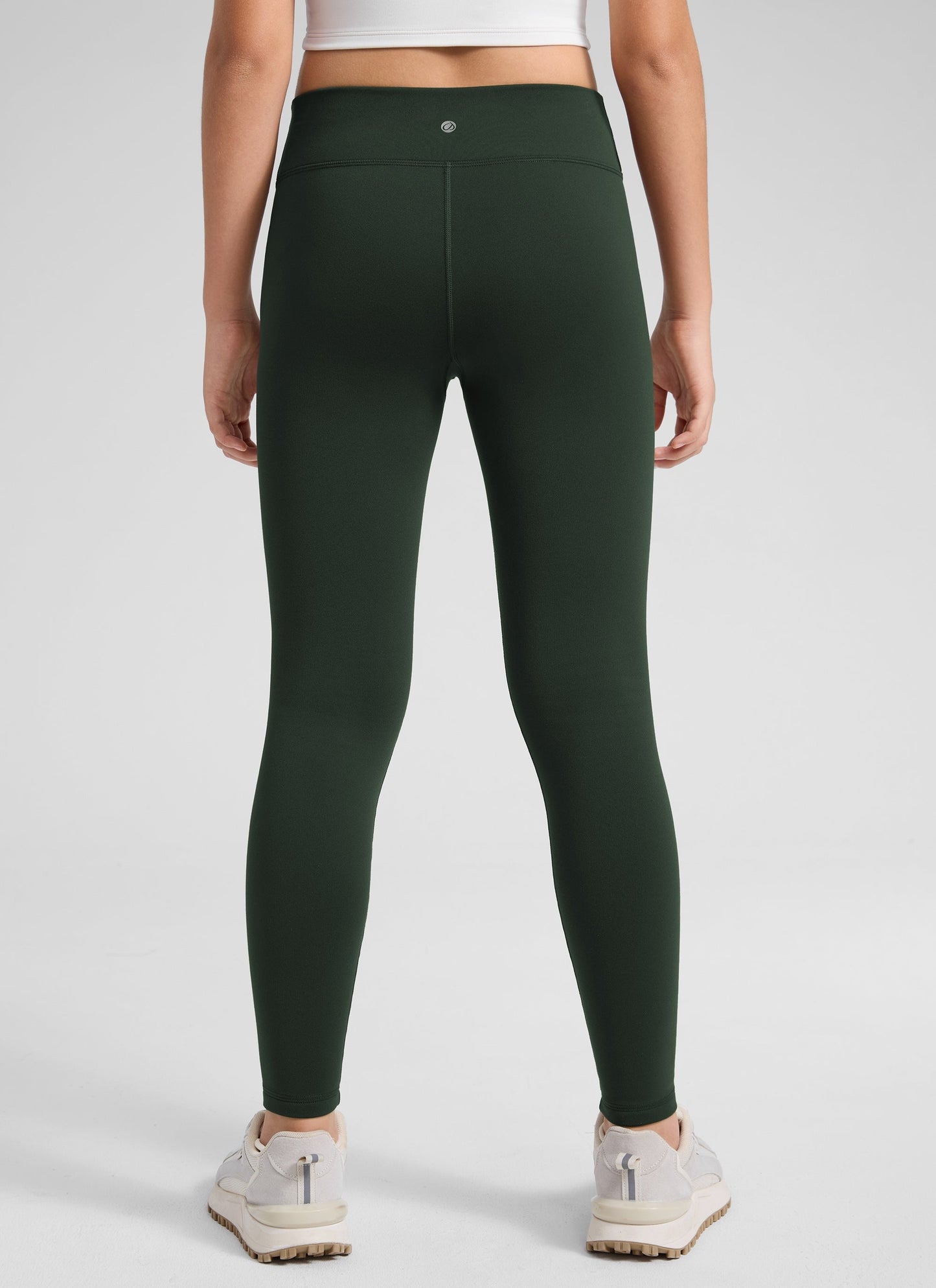 Girls Matte Thermal Fleece Lined Legging