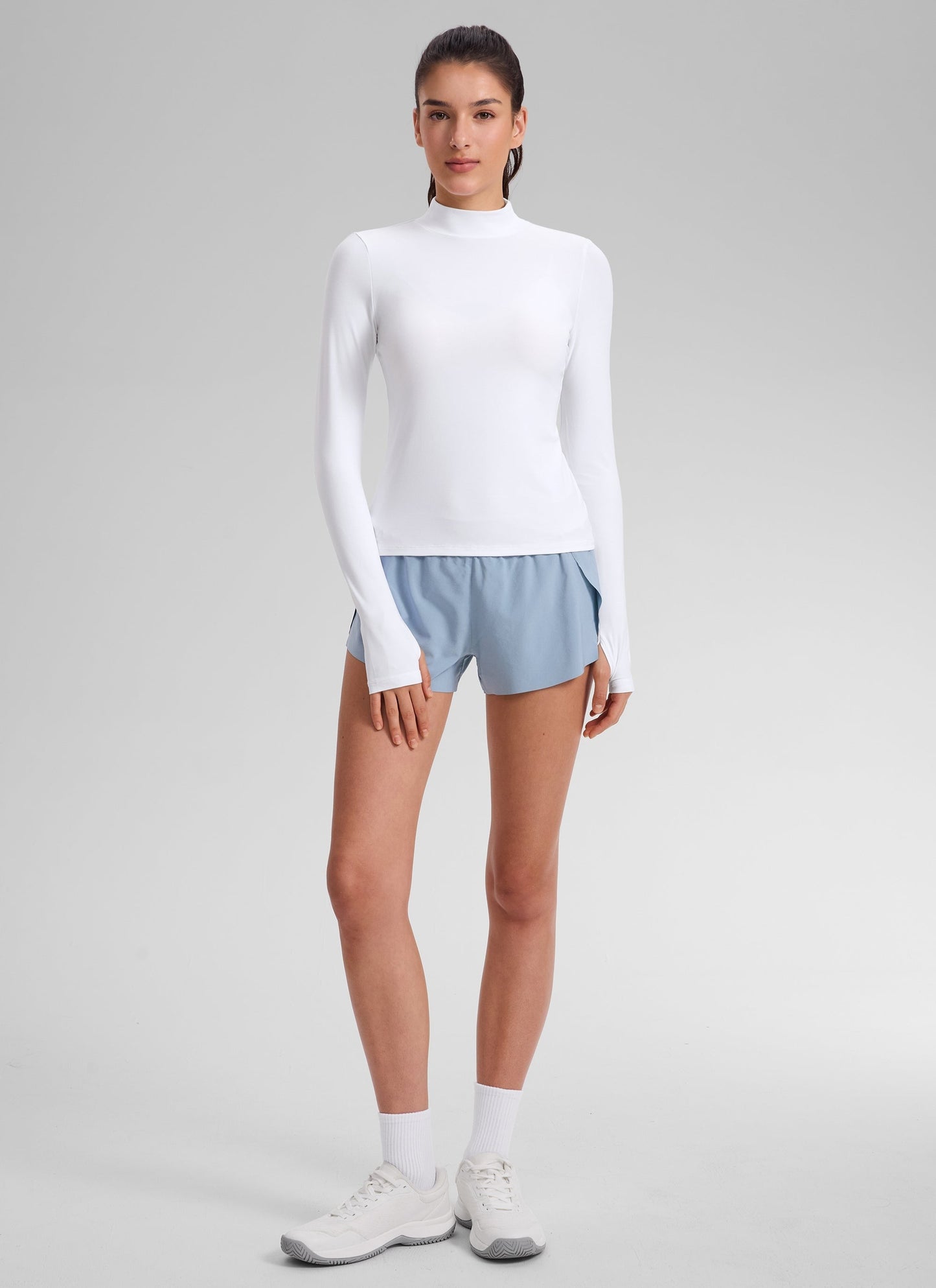 Cloudweight Mock Neck Long Sleeve
