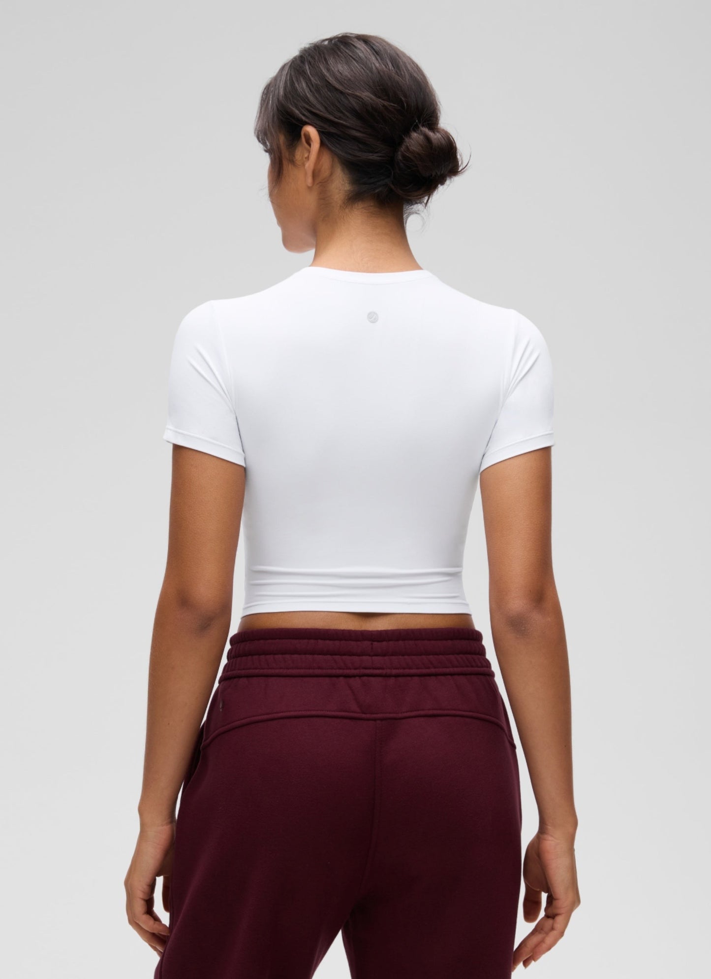 Softembrace Crewneck Cropped Short Sleeve
