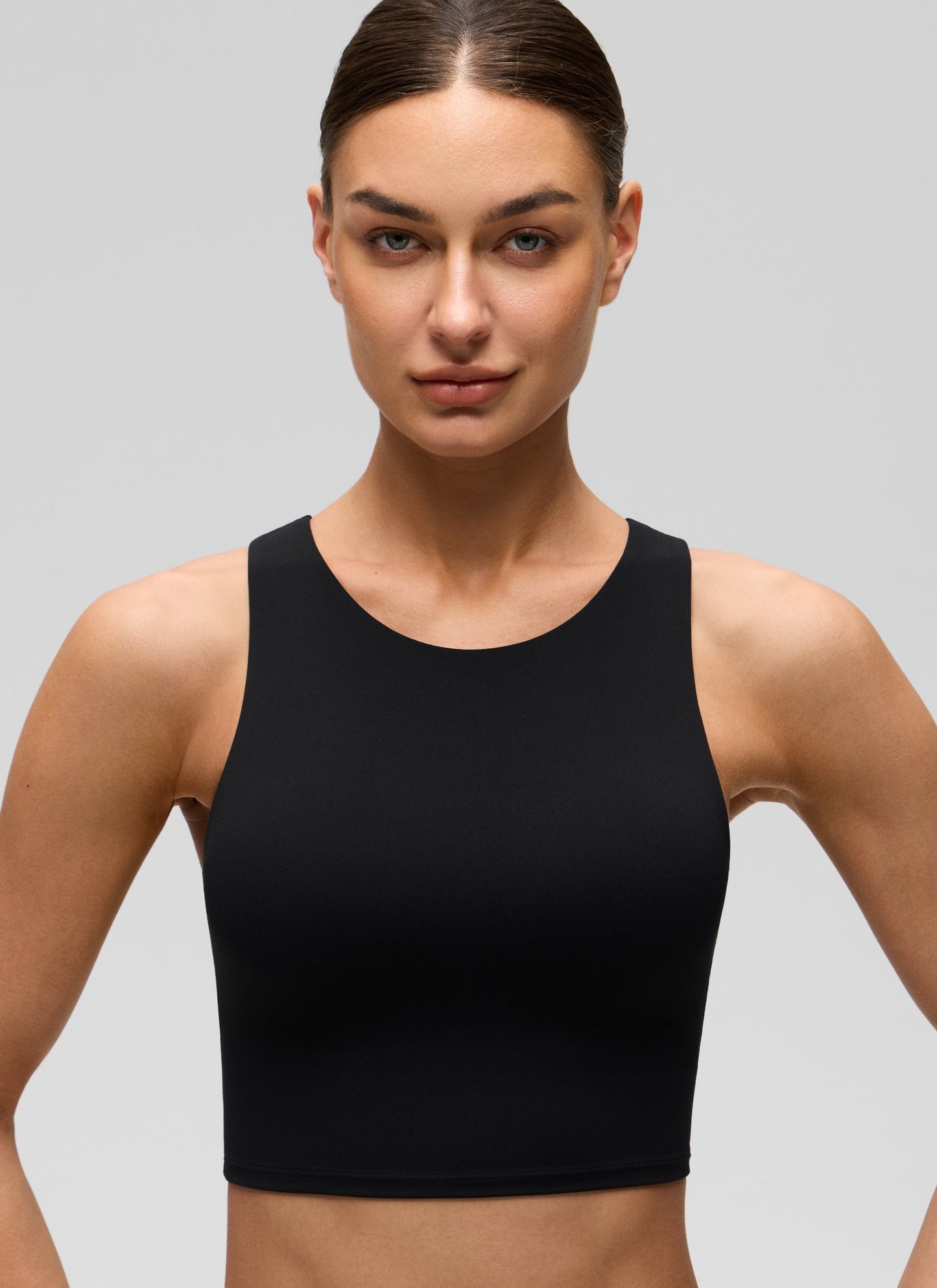 Butterluxe High Neck Built in Bra Tank