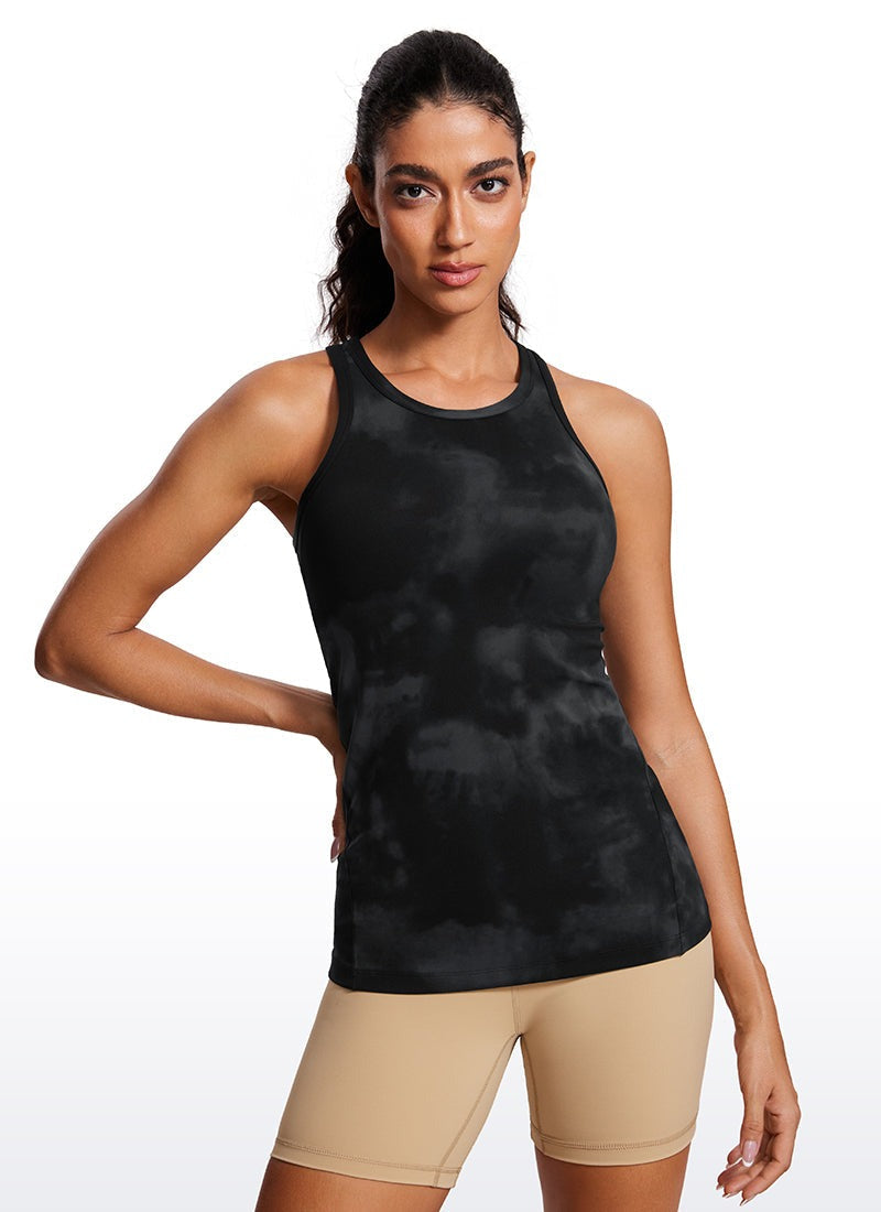 Butterluxe Hip Length Racerback Tank