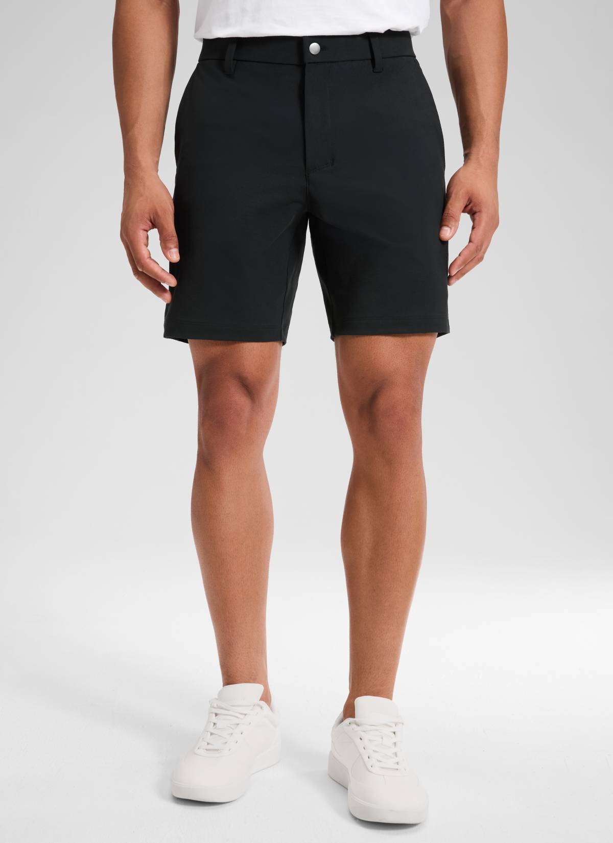 Stretch Cotton Pocket Chino Shorts 7"