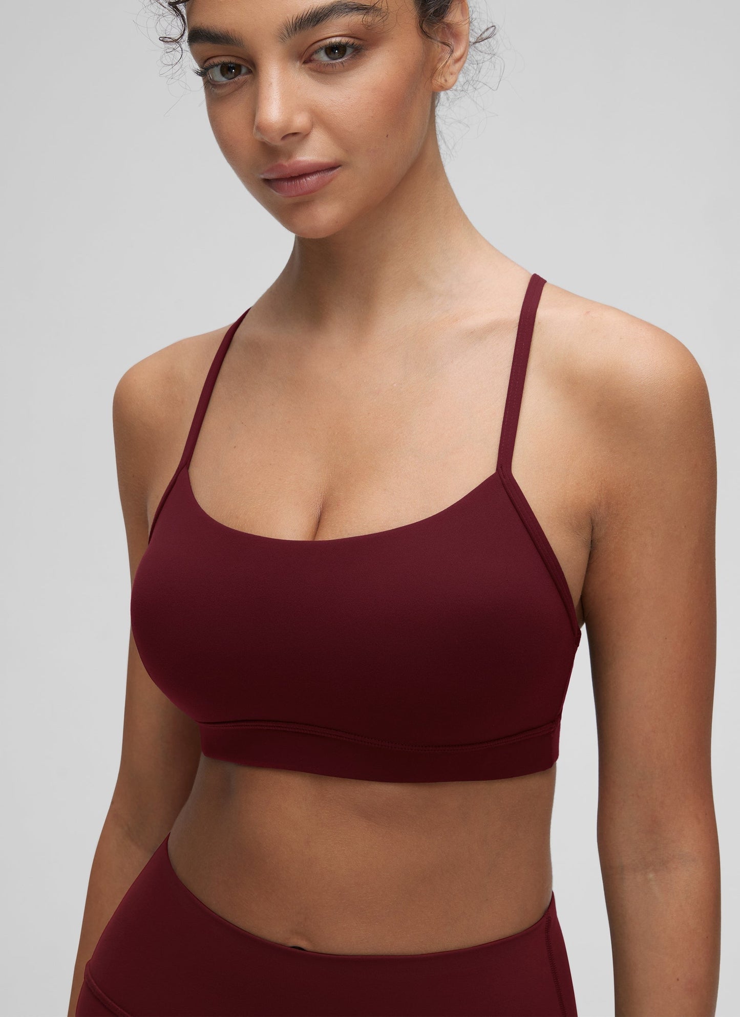 Butterluxe Y Back Spaghetti Thin Strap Bra