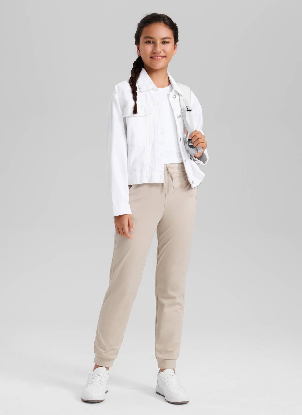 Girls Cloud Jersey Pocket Jogger