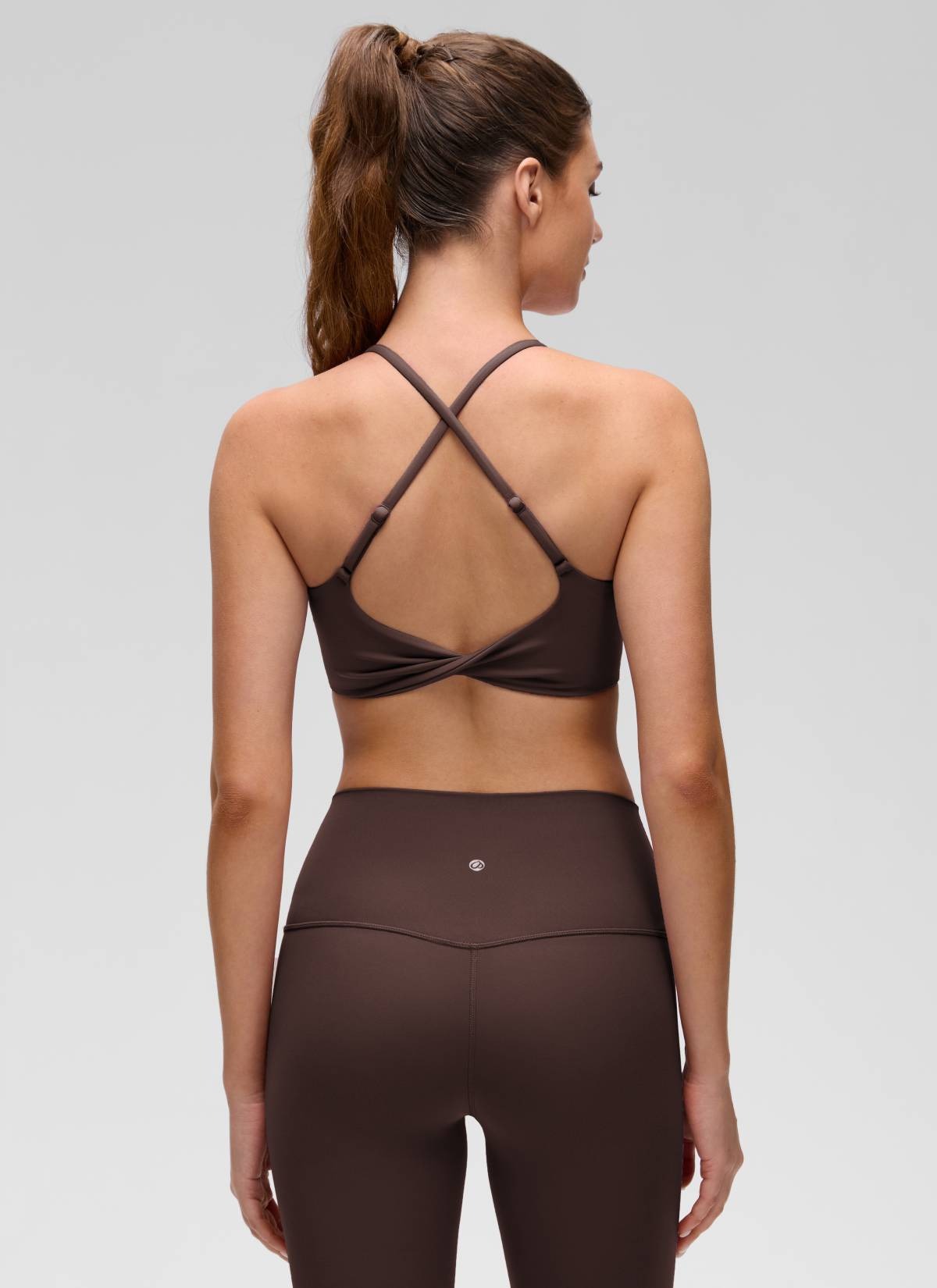 Butterluxe Twist Cross Back Sports Bra