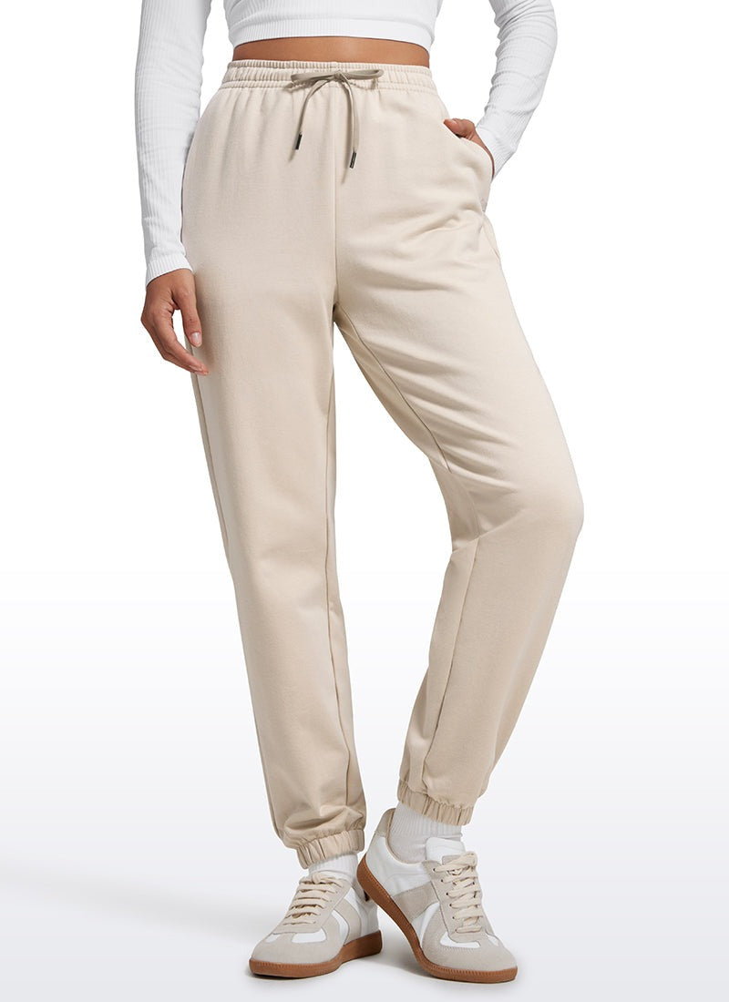 Cotton Fleece Pocket Sweatpant 28"