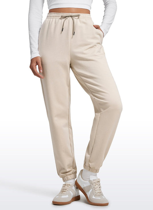 Cotton Fleece Pocket Sweatpant 28"