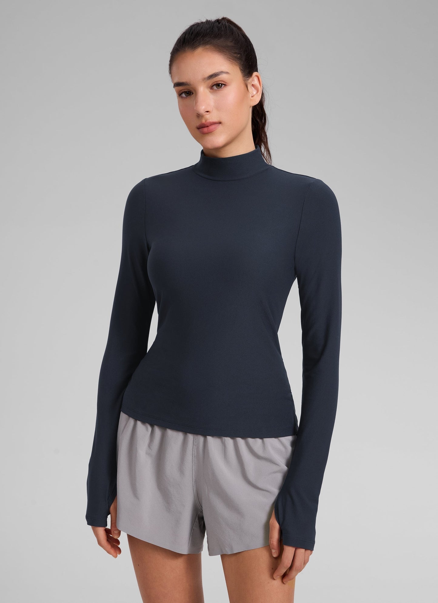 Cloudweight Mock Neck Long Sleeve