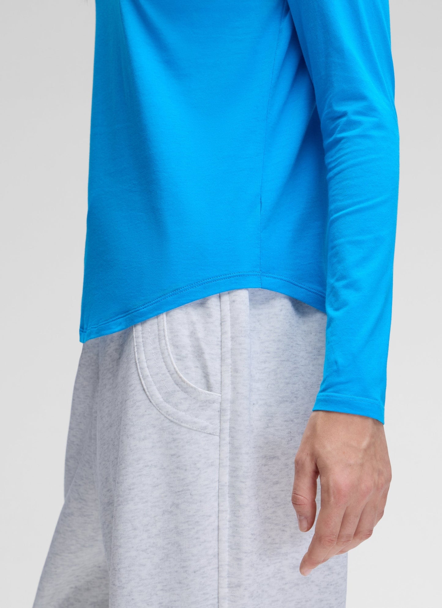 Pima Cotton Workout Long Sleeve