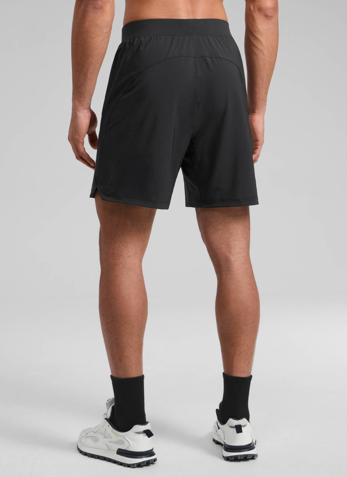 Feathery-Fit Soft Linerless Split Shorts 7"
