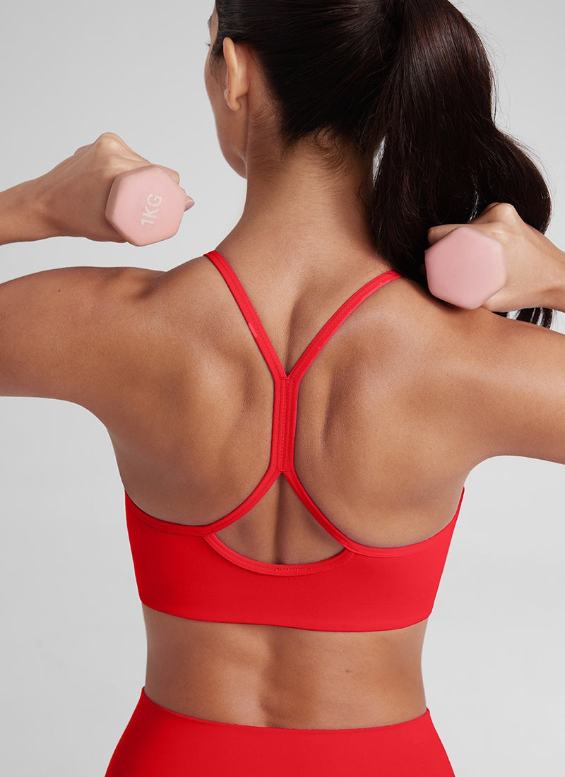 Butterluxe Y Racerback Thin Strap Bra