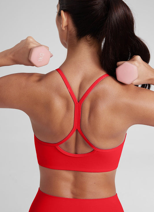 Butterluxe Y Racerback Thin Strap Bra