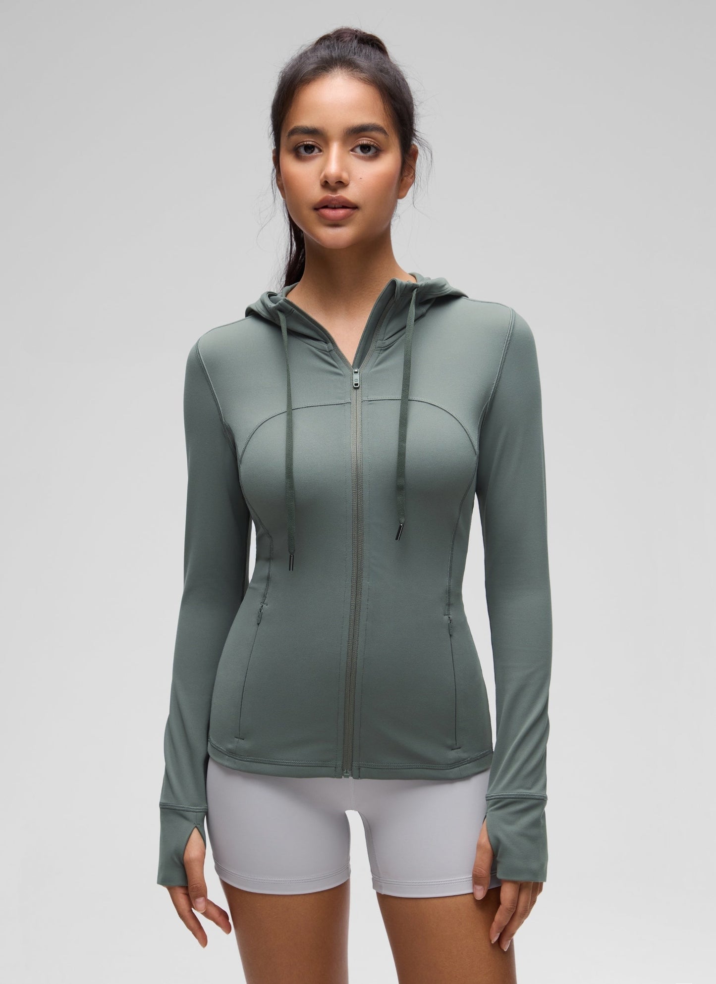 Butterluxe Zip Pocket ThumbHole Hoodie
