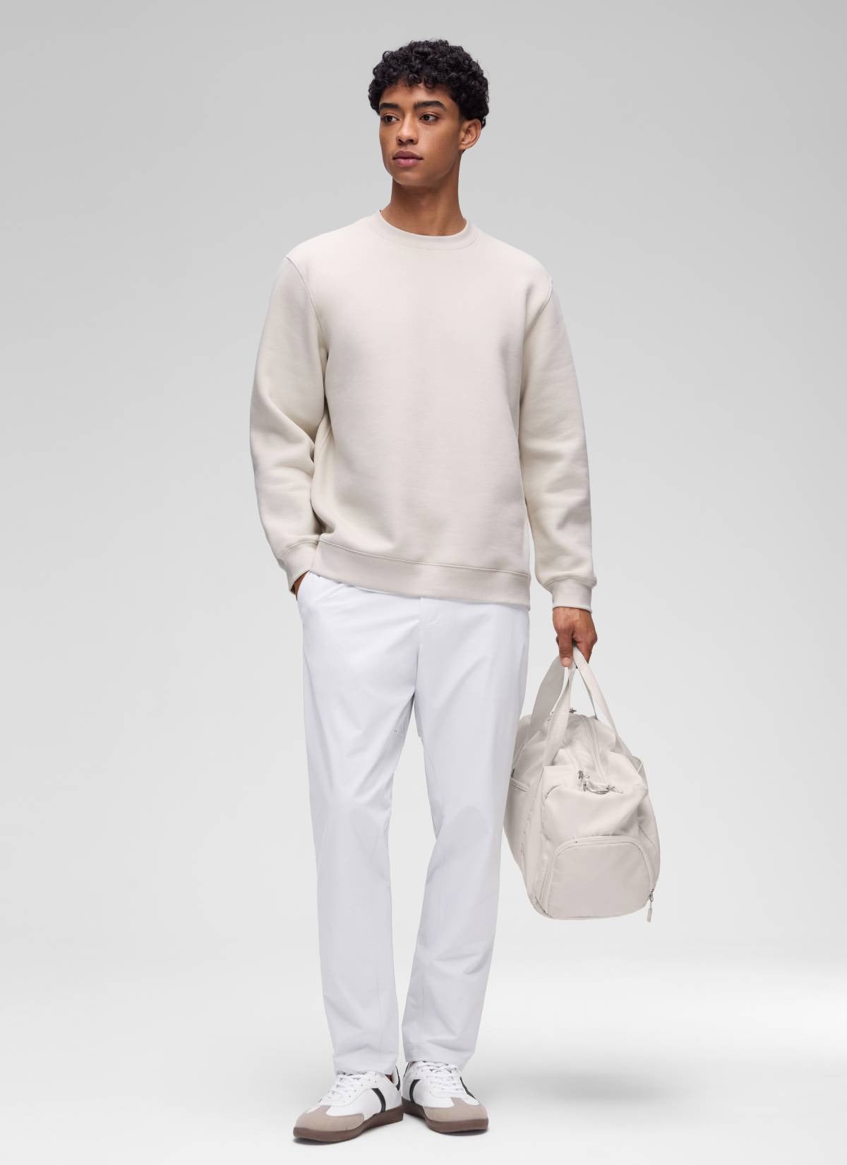 Fleece Lined Pullover Sweatshirt