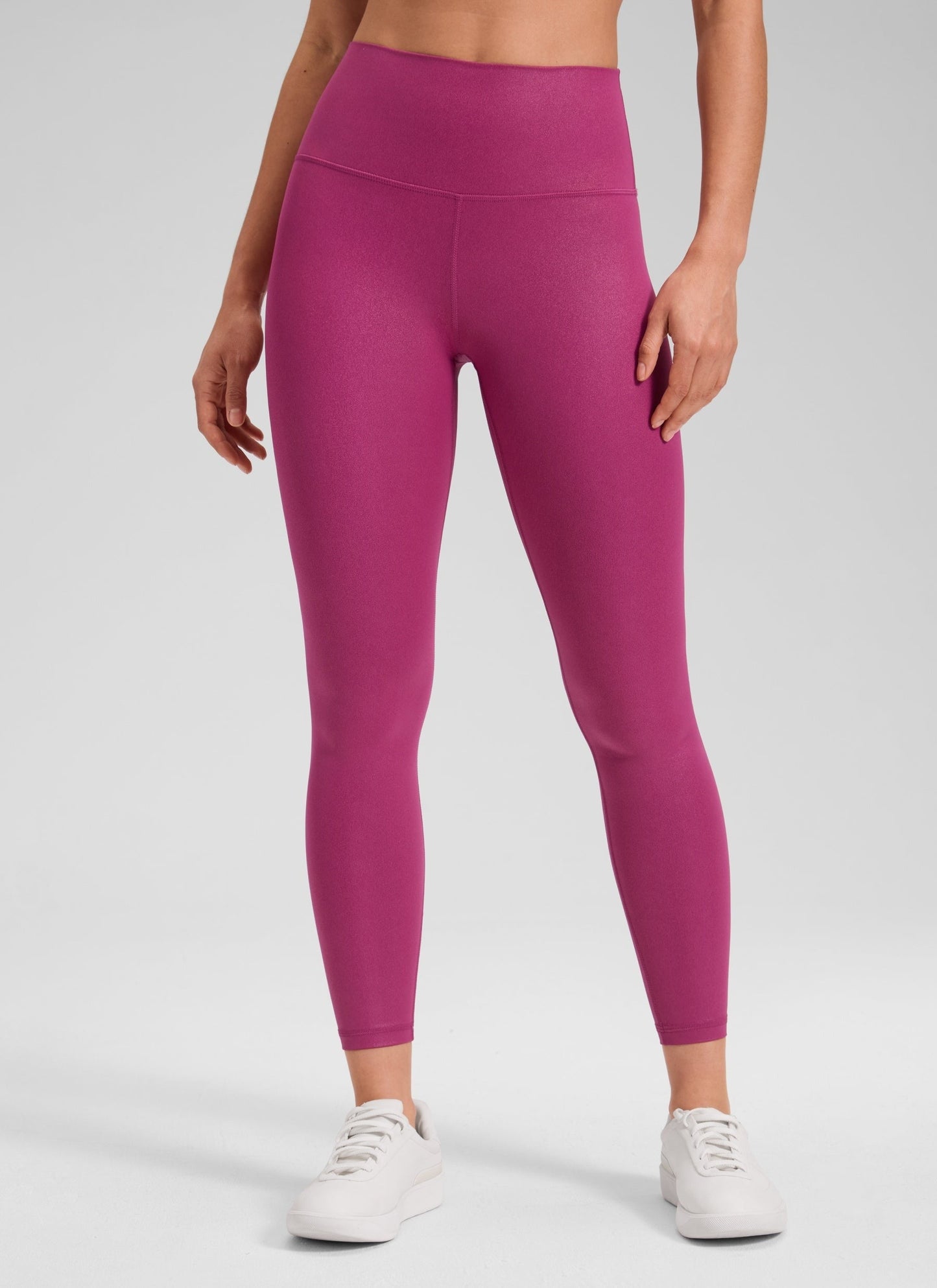 Matte Faux Leather Legging 25''