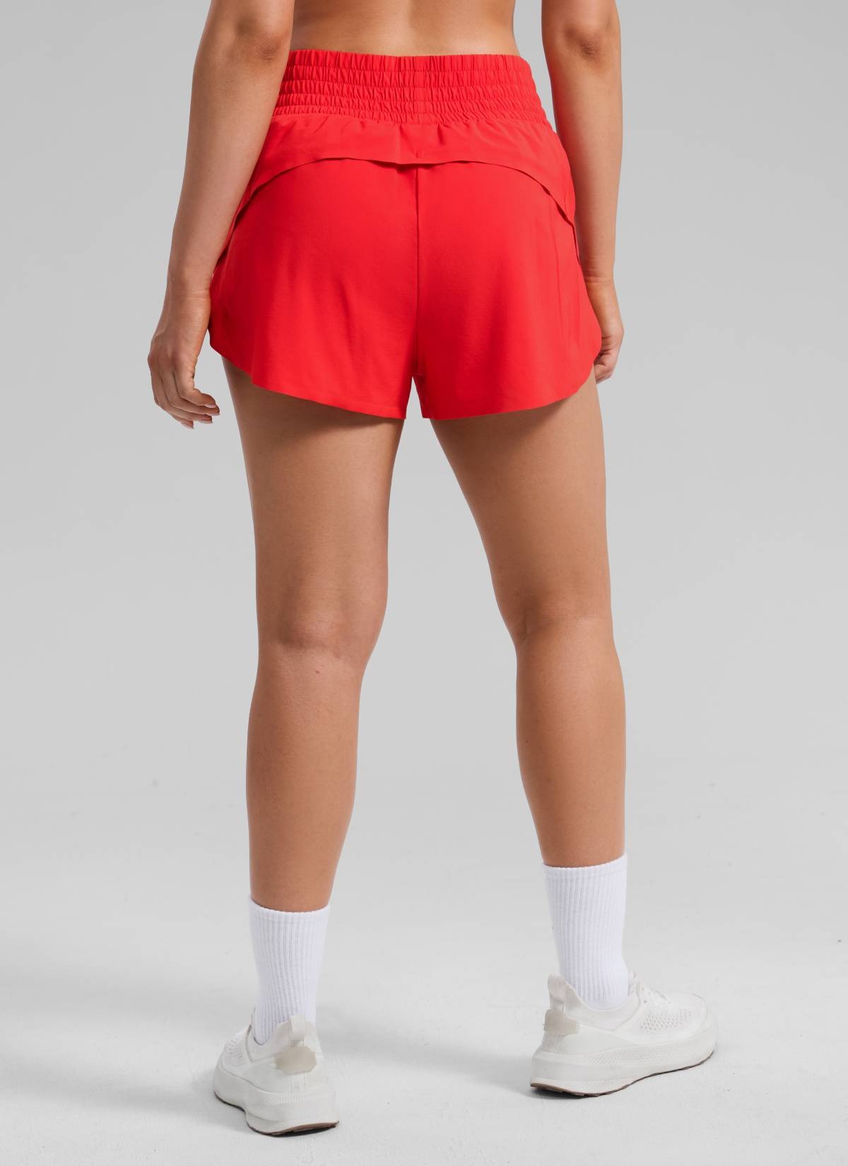 Feathery-Fit Soft High Split Dolphin Shorts 2.5"