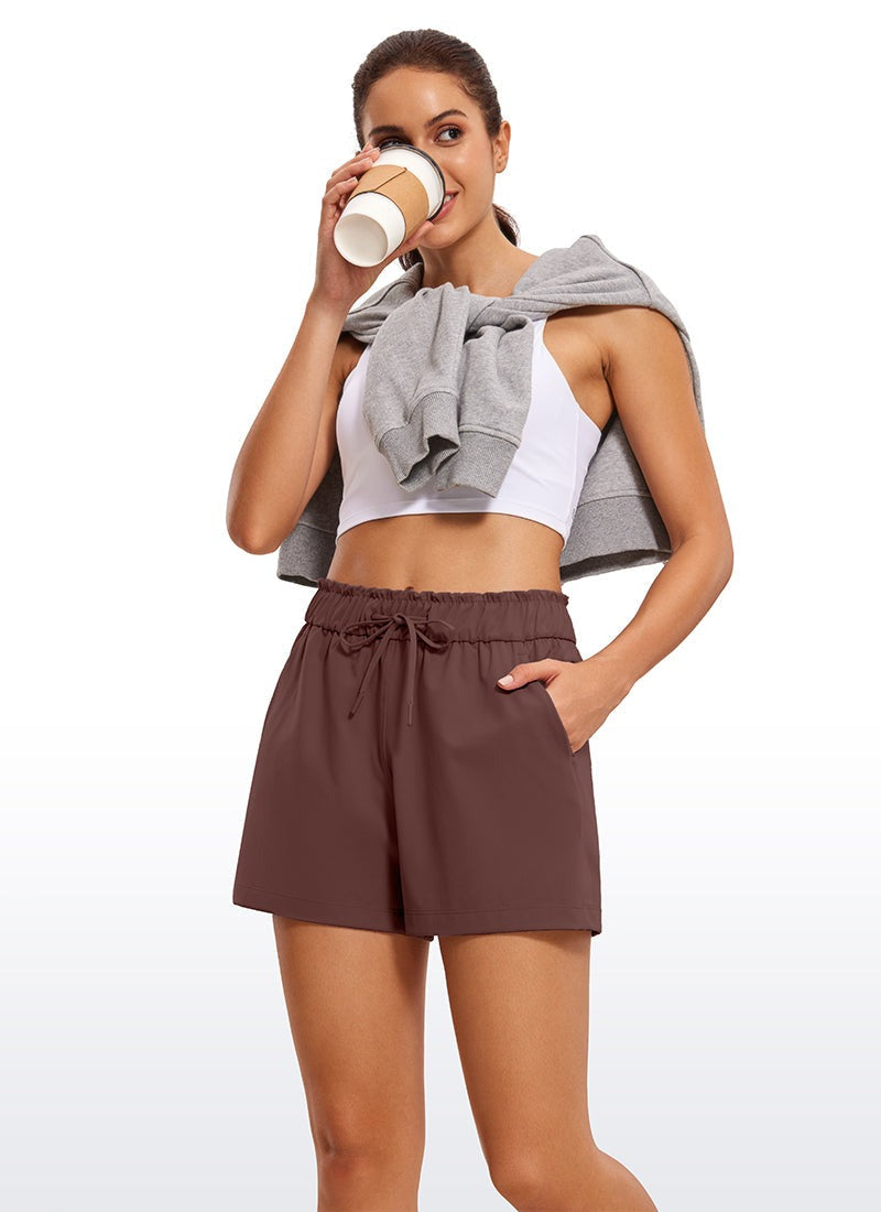 Stretch Drawstring Pocket Shorts 2.5"