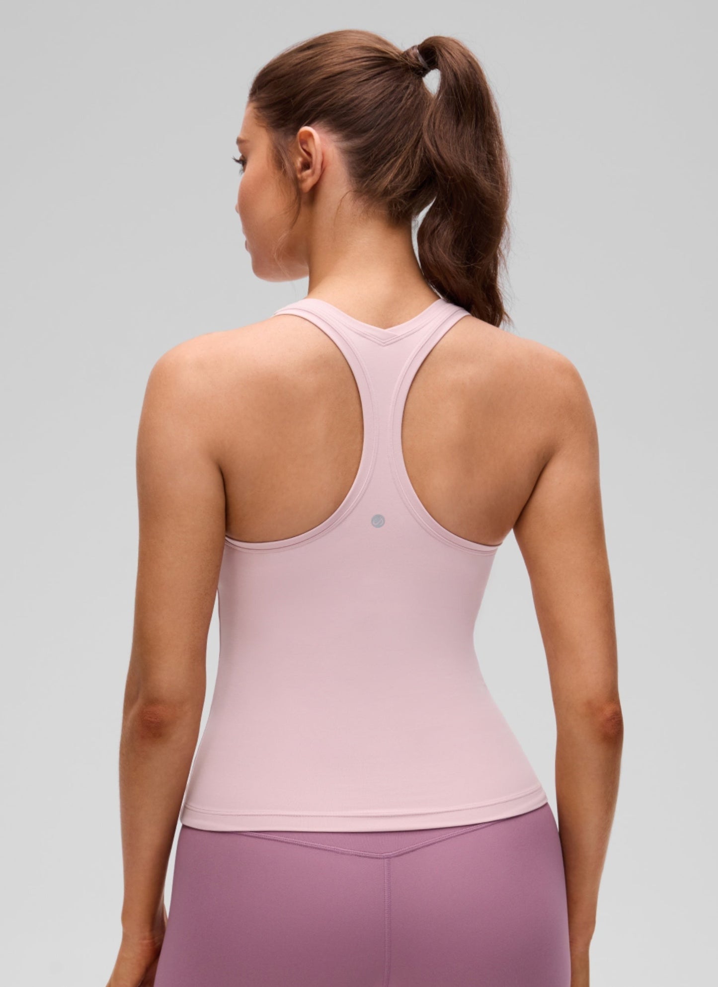 Butterluxe Racerback Waist Length Tank