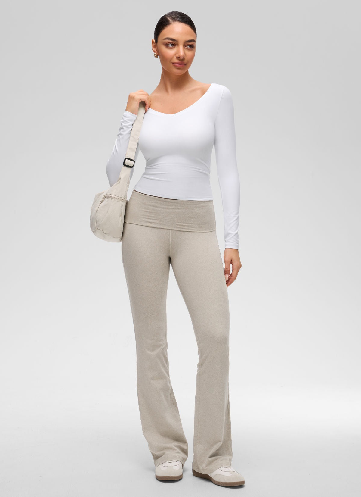Softembrace V Neck Long Sleeve